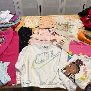 🎁5/10.00, set of 12 items a of clothing 6x-7 all brands and flahs stains etc